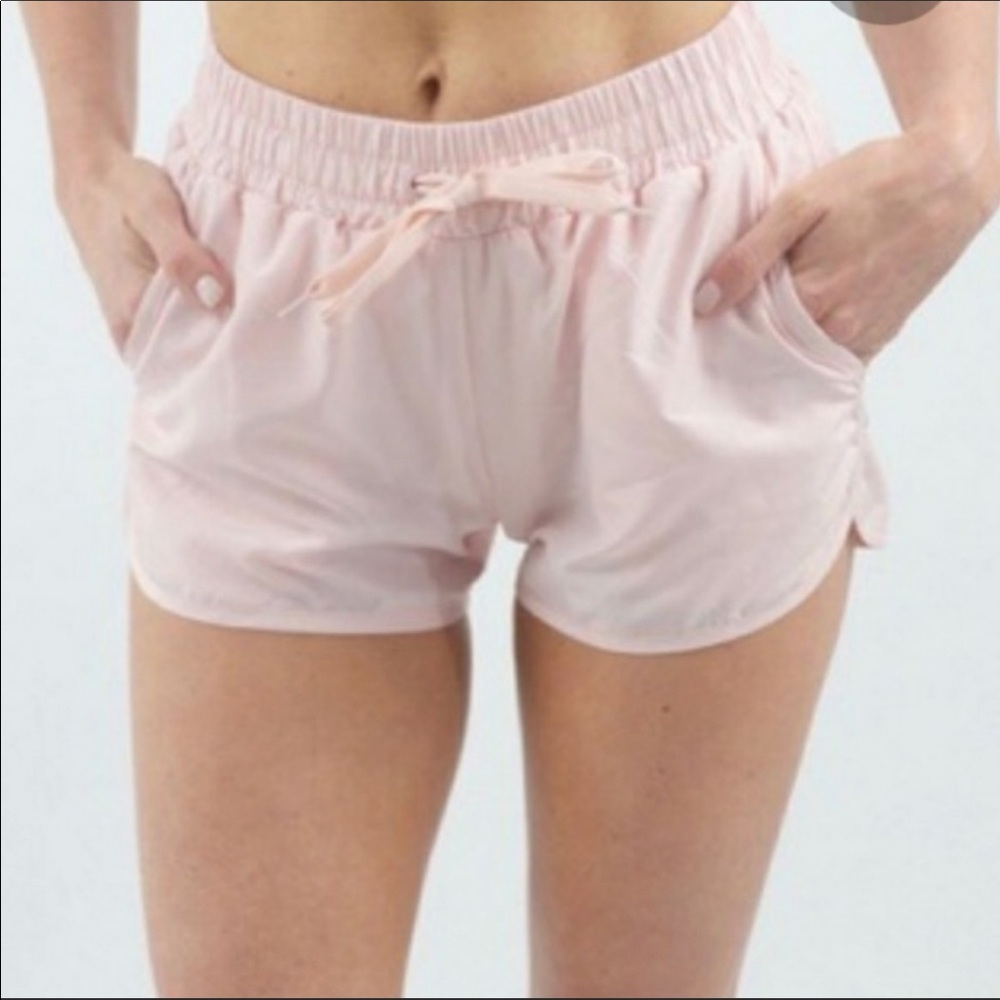 Zyia Active Bomber‎ Shorts Light Pink Size Small - Picture 2 of 7